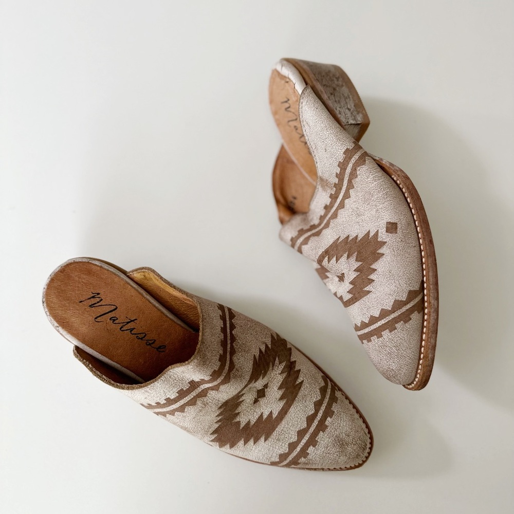 Matisse Walter mules, size 7.5